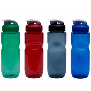 Ánfora o cilindro de pet River tapa abatible 750 ml