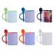 Taza o tarro 11 Oz para sublimar Mirza con cuchara