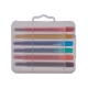 Estuche de 12 crayolas Matiz con dispensador