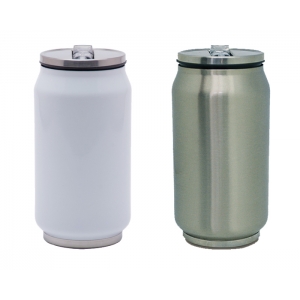 Termo en forma de lata de refresco doble pared 300 ml