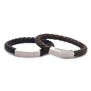 Pulsera de lujo con elegante broche