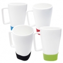 Taza con base de silicón para amortiguar 355 ml