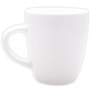 Taza de cerámica 355 ml blanca