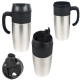 Termo de acero inoxidable Tiguan con mango 500 ml.