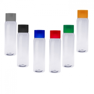 Cilindro transparente con tapa cap 600 ml Modelo JUNIOR POP