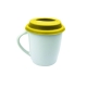 Taza Volca con tapa en diferentes colores