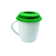 Taza Volca con tapa en diferentes colores