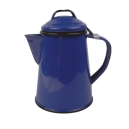 Jarra de acero vitrificado con tapa en varios colores