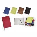 Libreta texturizada Diamond con apariencia metálica