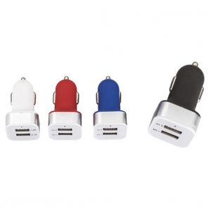Cargador de coche o automóvil USB Yeal de 2 puertos