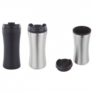 Termo ergonómico Req de acero y plástico 450 ml