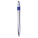 Pluma de plástico con acabado metálico y touch pad