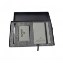 Set Burdeos de regalo con libreta y porta tarjetas