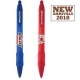 Bolígrafo Bic wide body clear grip