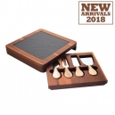 Set de quesos tabla de lava volcánica