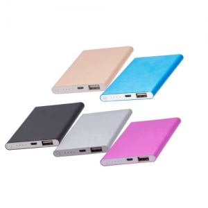 Power bank slim metálica 12,000 mah