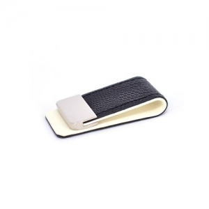 Moneyclip de piel con espacio