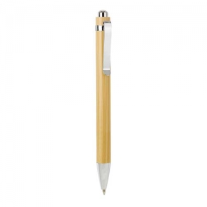 Estuche con bolígrafo y porta tarjetas y porta bolígrafo de madera Guama