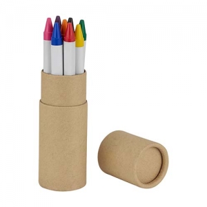 Crayones con estuche de cartón Canaima