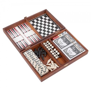 Maletín de juegos de madera Namibia