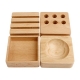 Set para escritorio de oficina de madera Izabal