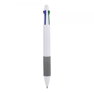 Bolígrafo con 4 tintas de diferente color y grip Loja