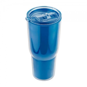 Vaso con tapa Aoba en varios colores