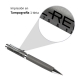 Boligrafo de acero inoxidable tipo Barrel con sistema twist