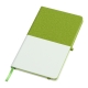 Libreta Bi Tono en curpiel con tela