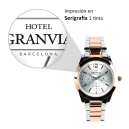Reloj d epulso para dama y caballero metalico con estuche individual