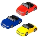 Figura anti estrés en forma de automovil azul