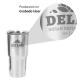 Termo de acero inoxidable con doble pared color plata