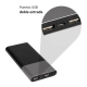 Power Bank en aluminio cap 10000 mAh