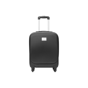 Maleta color negro con 4 ruedas con giro 360º