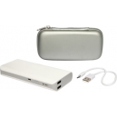 Batería de emergencia cap 10000 mAh con estuche