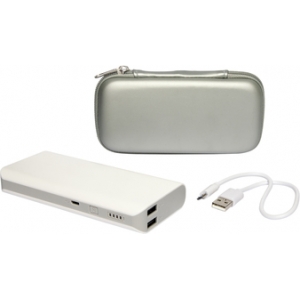Batería de emergencia cap 10000 mAh con estuche