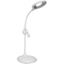 Lámpara con ventilador y con luz LED