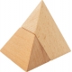 Juego de ingenio pirámide de madera