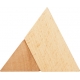 Juego de ingenio pirámide de madera