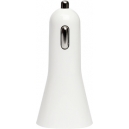 Cargador para Autos de plástico color blanco