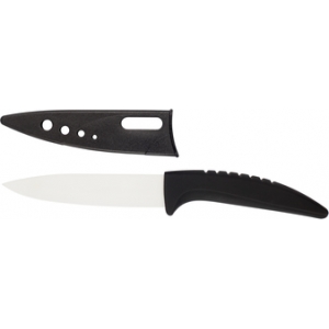 Cuchillo de cerámica y mango de goma