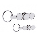 Llavero spinner de metal de un eje