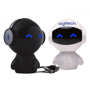 Bocina bluetooth en forma de muñequito en dos colores diferentes
