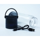 Cilindro con bocina bluetooth Cap. 650 ml