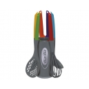 Juego de utensilios de cocina de plástico