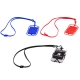 Collar porta celular con tarjetero de silicón en diferentes colores