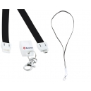 Collar cargador 2 en 1 en color negro