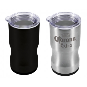 Vaso Térmico y lata de acero inoxidable cap. 350 ml