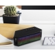 Bocina bluetooth con manos libres color negro