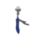 Set plegable de cubiertos en dos colores diferentes